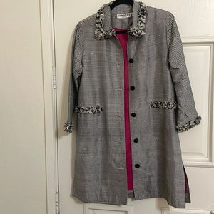 Silk Theater Coat .Jacket  Sz M